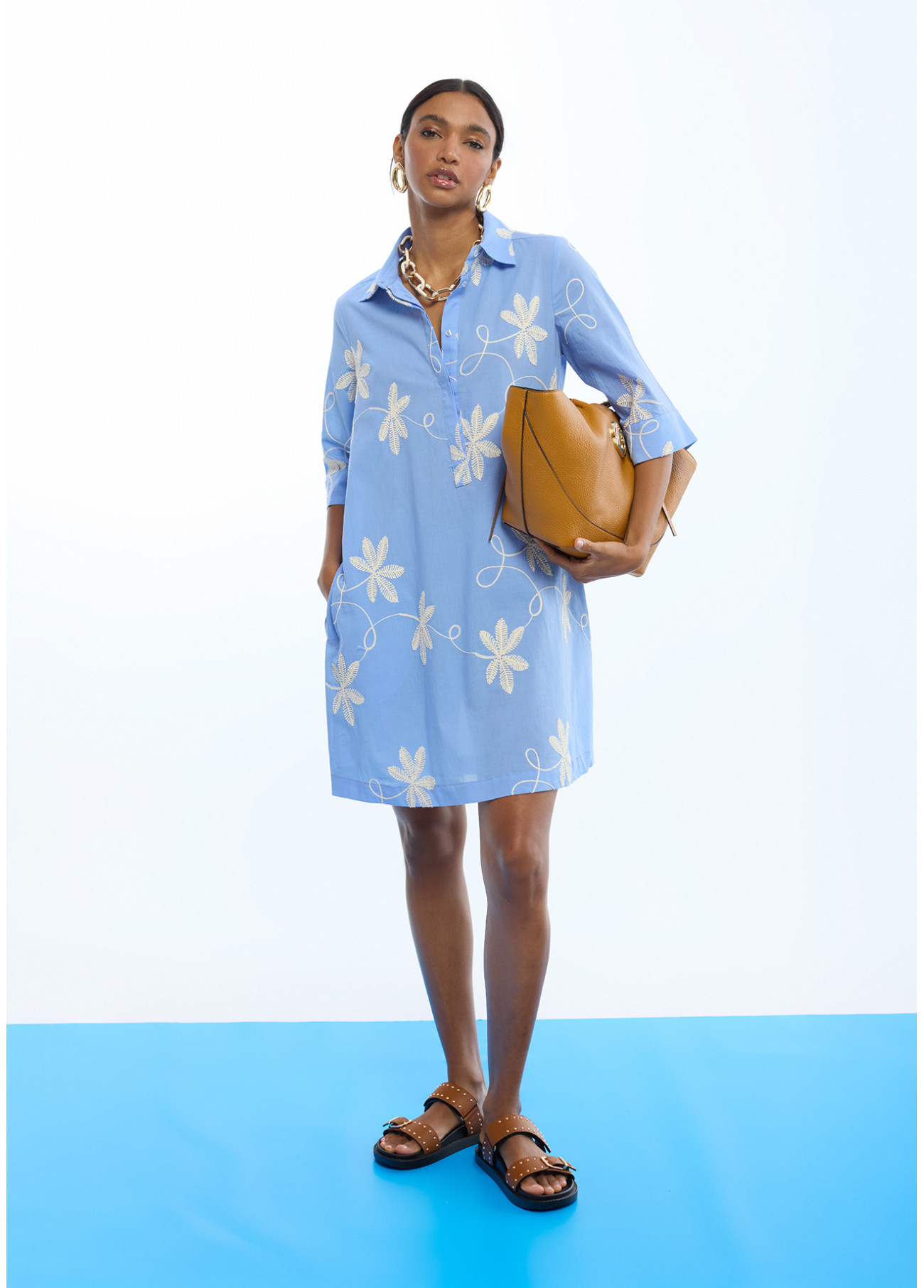 vestido-algodon-camisero-bordado-flores (2)