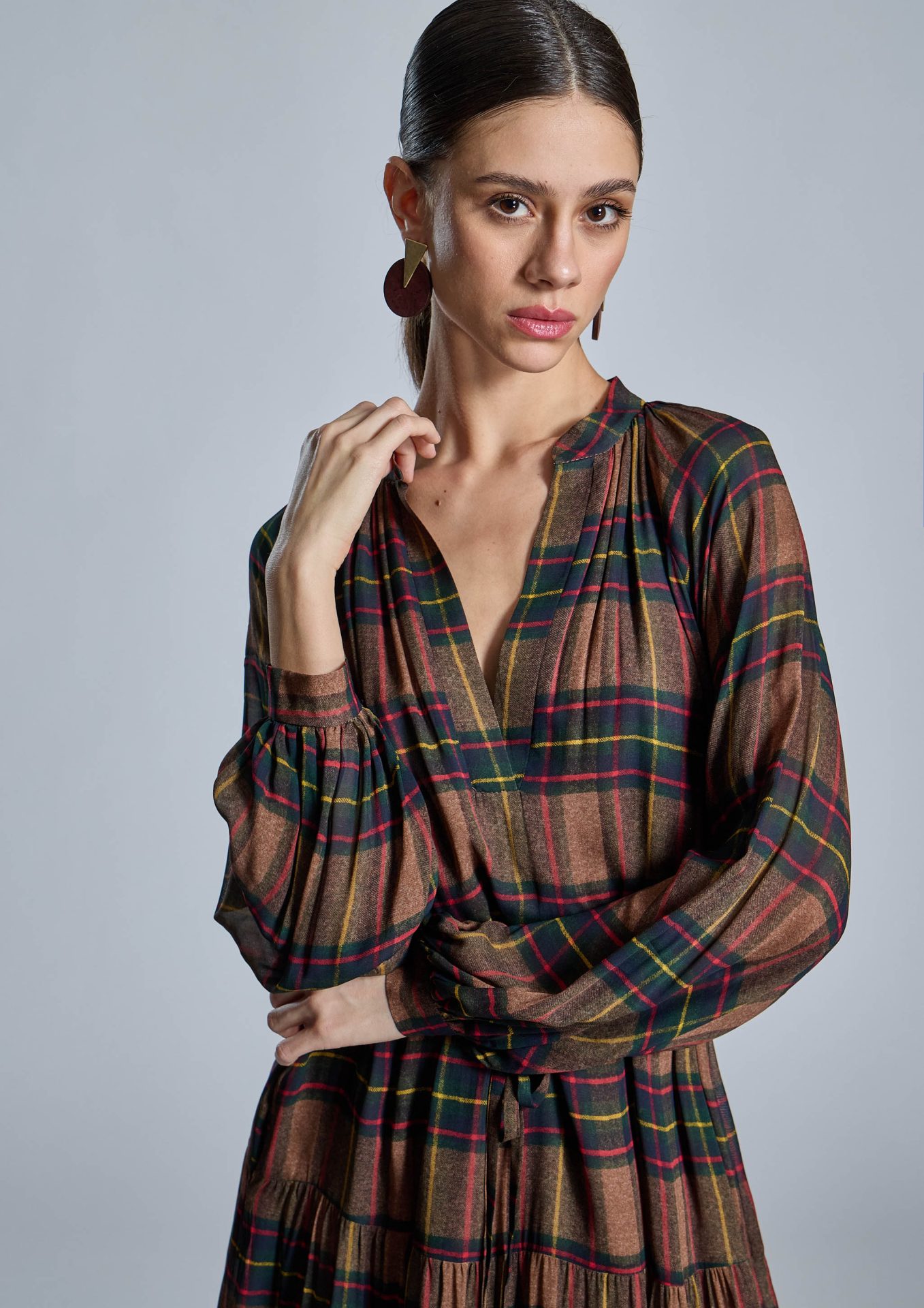 vestido-de-cuadros-de-alba-conde