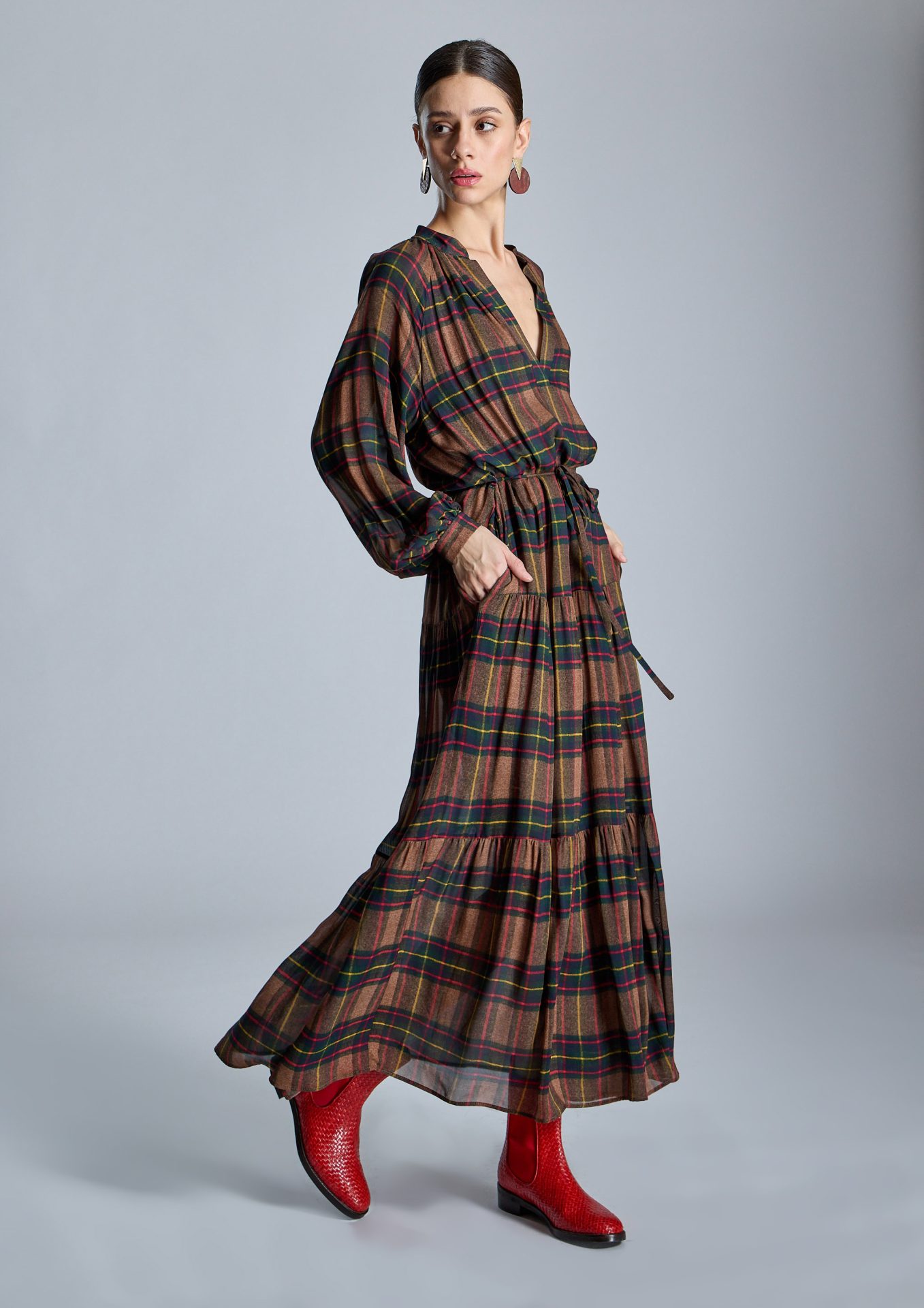 vestido-de-cuadros-mujer